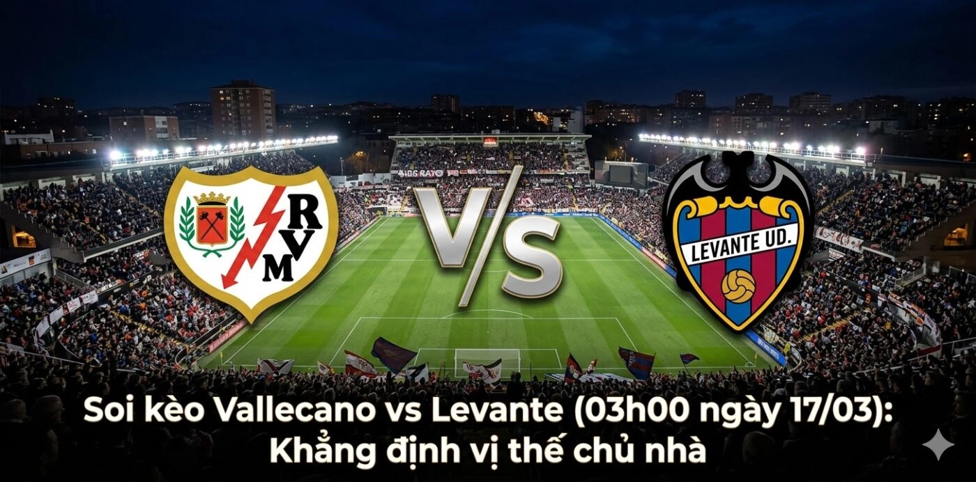 Bài viết đã cung cấp cái nhìn chi tiết nhất cho trận đấu giữa Vallecano và Levante. Hy vọng những phân tích về phong độ và các con số từ Tỷ lệ kèo nhà cái 88 sẽ giúp bạn có được những lựa chọn sáng suốt. Chúc các bạn may mắn và giành chiến thắng!